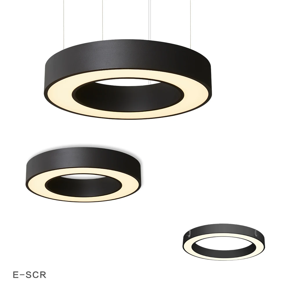 ECOJAS ETL Certification Round ceiling Indoor Decorative 30W40W50W60W72W92W office light led Library