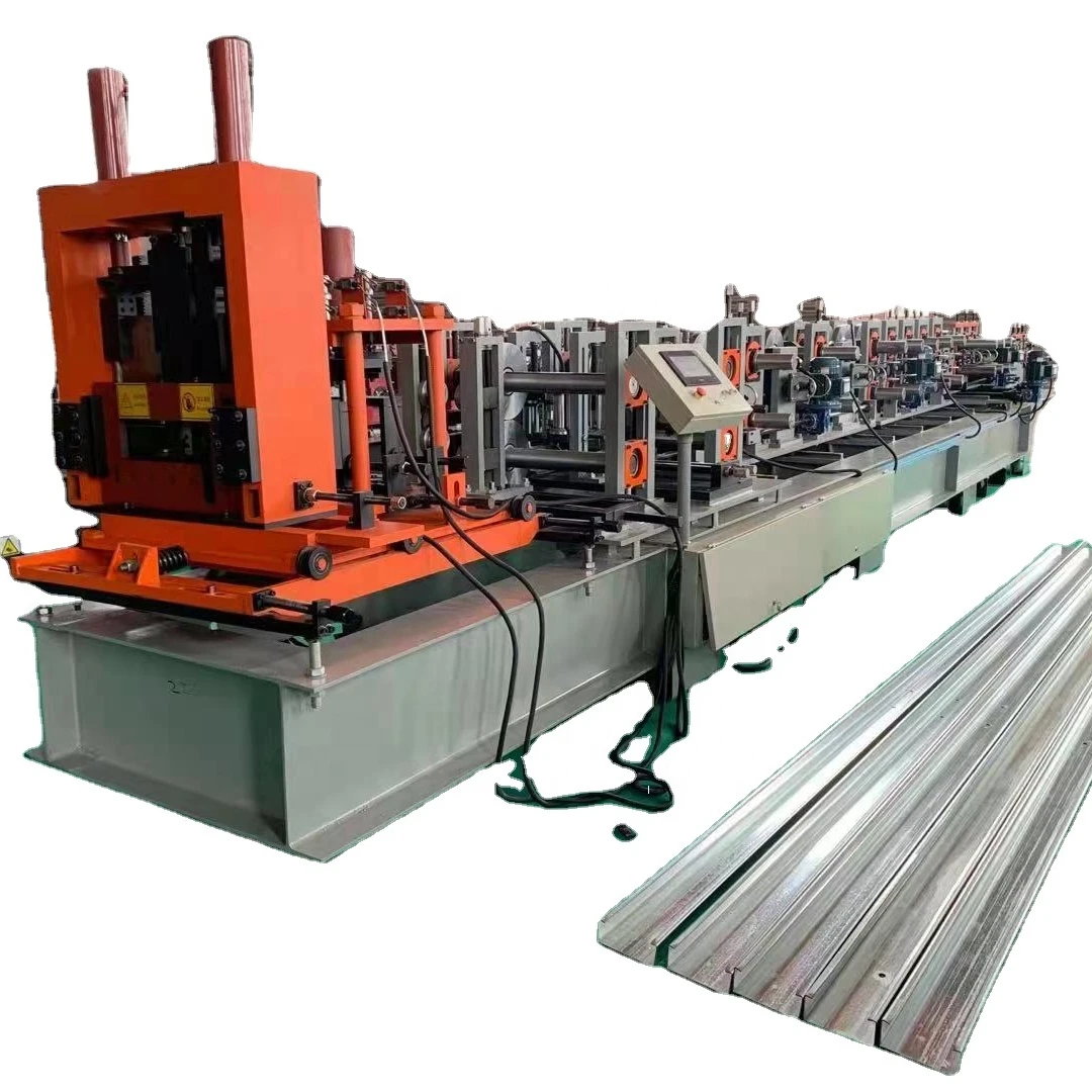 Automatic C Z section profile rolling forming machine C Z channel steel roll forming machine