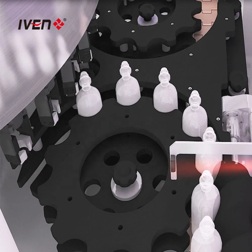 Автоматическая оптическая визуальная Инспекционная машина для больших пластиковых бутылок с обнаружением дефектов на головке бутылки