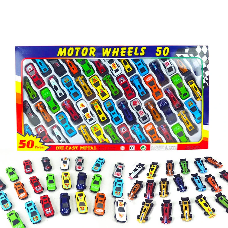 Factory Wholesale Mini Diecast 1:64 Scale Alloy Car Toy Model with Sliding Function