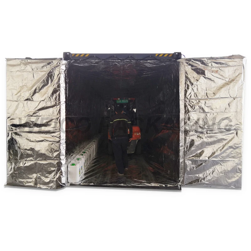 Cargo Foil Thermal Blankets Insulated Shipping Container Liner