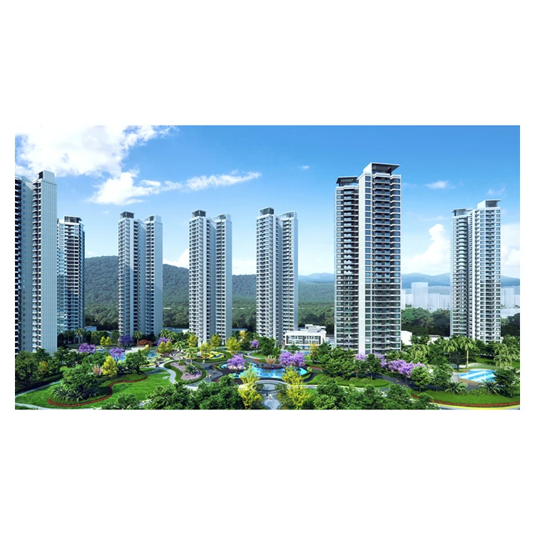 Hot-Selling Prefab Homes House Modular Building Brick Sets Architechiture