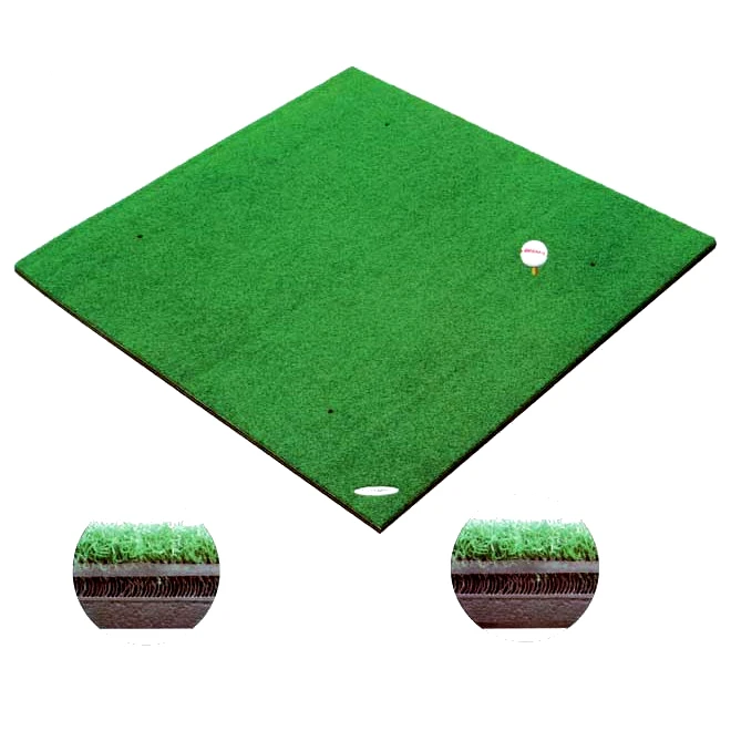 Commercial grade No Shock No Bounce  Driving Equipment Club Rubber Floor Carpet Golf Mat Practice