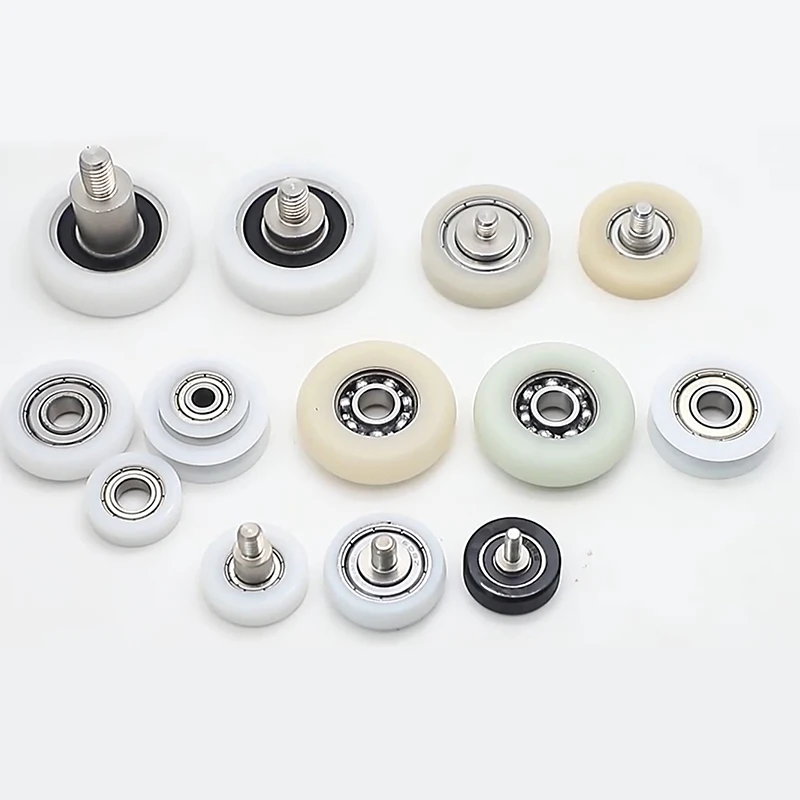 BS62633-7 Plastic Roller Bearings For Sliding Door 6x33x7mm POM NYLON POK PU Door Window Roller Wheel