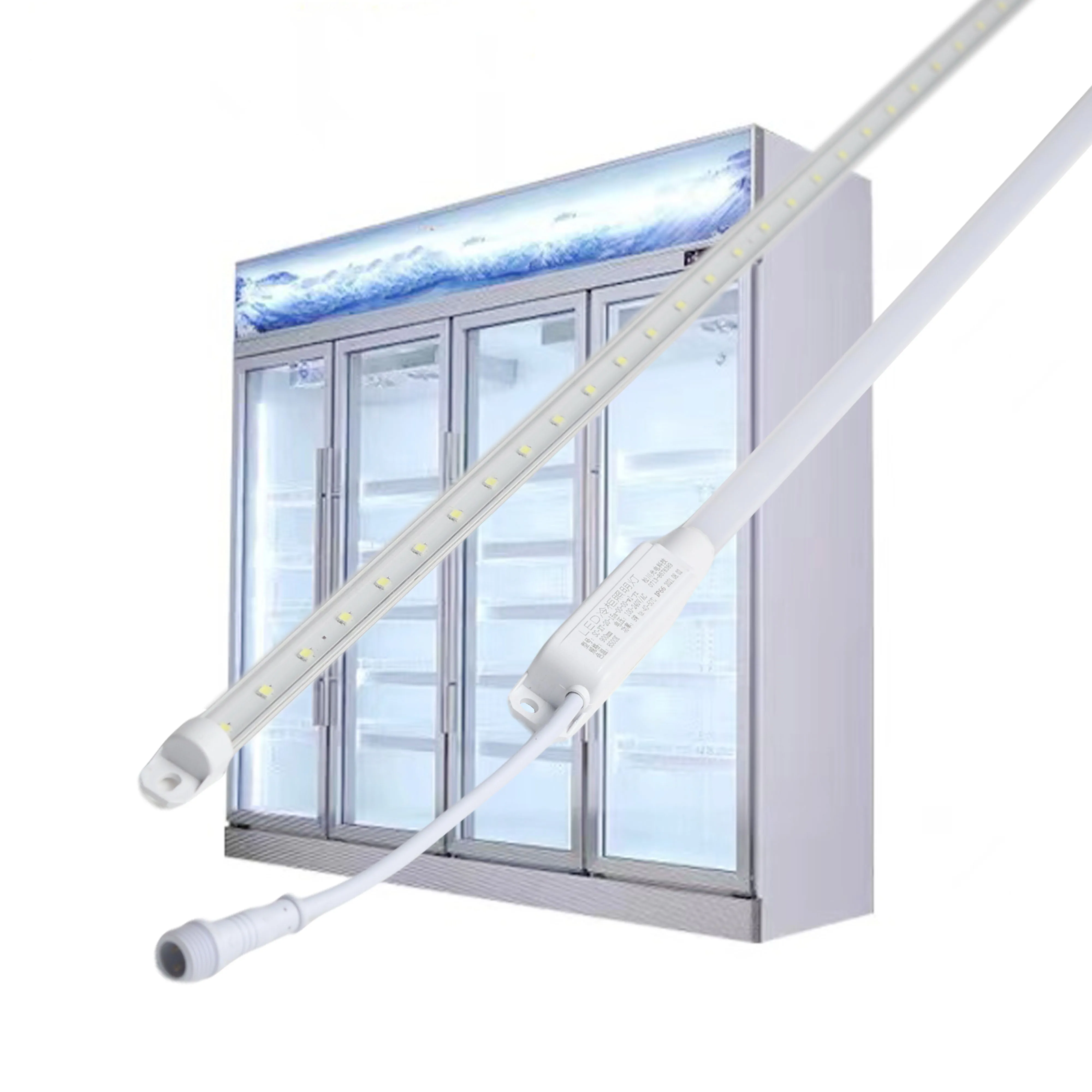 Ip66 Waterproof Europe Hot Selling Food Cabinet Led Freezer Light Linear Tube Light