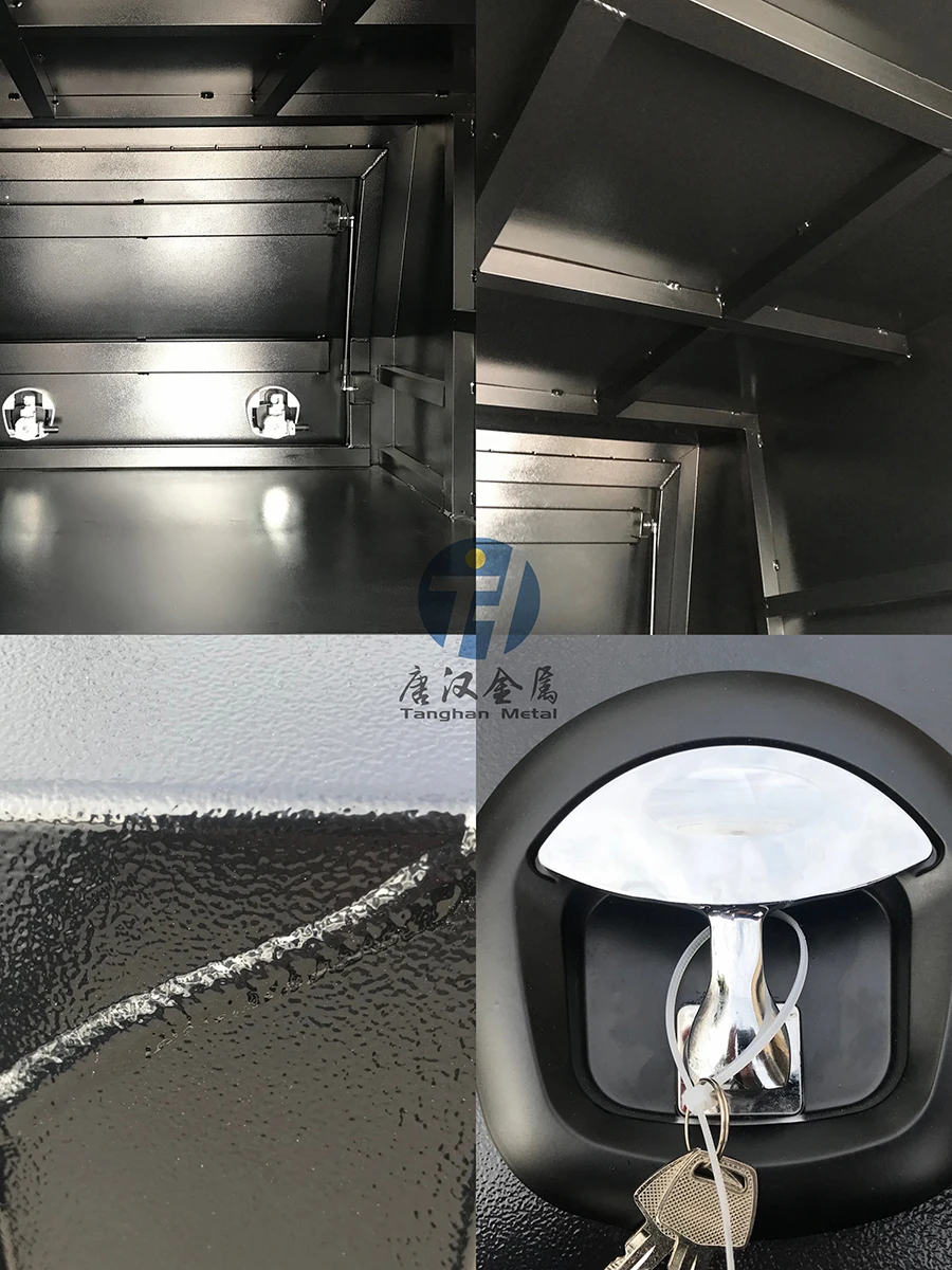 1800*1800*850mm  Aluminium Ute Canopy dual Cab  Canopy with 2 doors in powder coating for sale for pickup,truck,camping