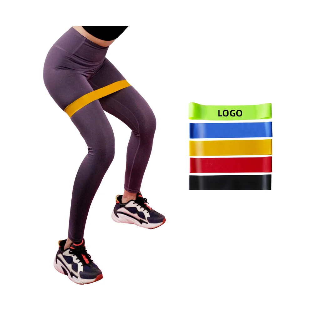 Hot Sale Elastic Band For Home Gym Long Exercise Fitness Equipment For Training Squat Buttocks Yoga Resistance Ring