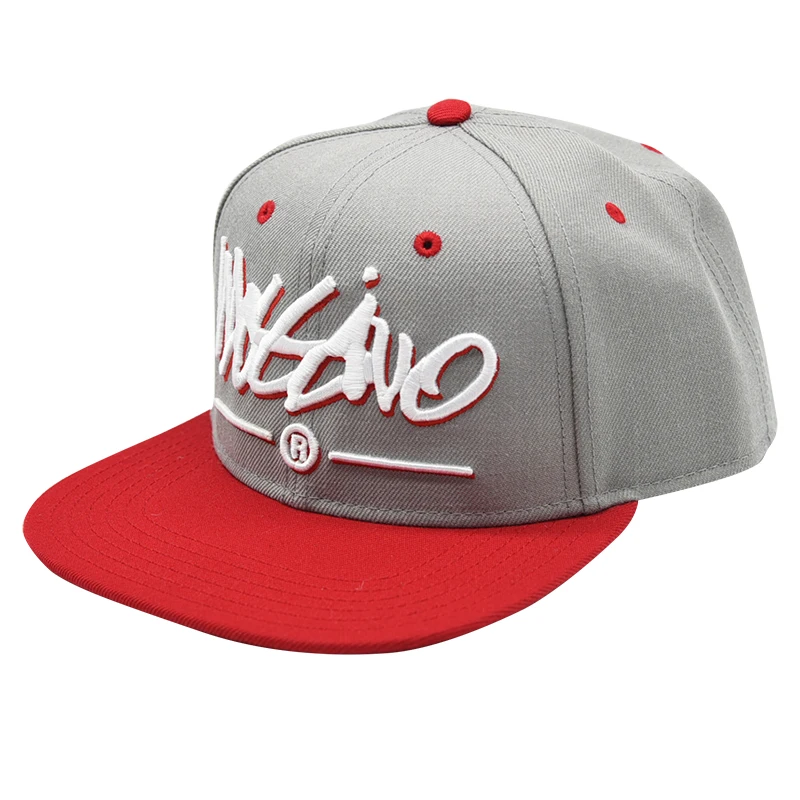 Custom logo Trucker cap sports baseball caps Contrast color snapback hats popular hiphop cap for mens