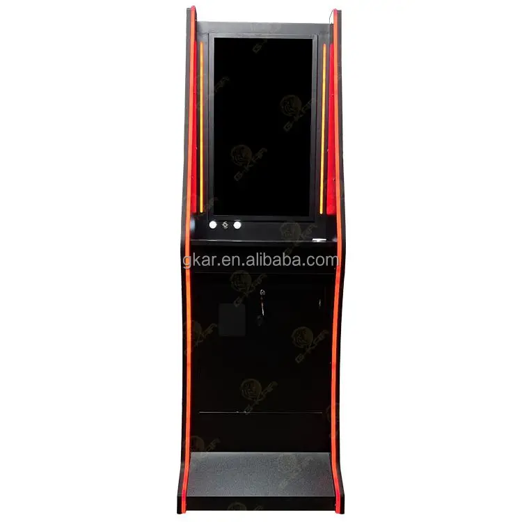 Stand Up New York Convenience Store 32 Inch Vertical Screen Wooden Cabinet Skill Game Machine Game 8 In 1 2 Buttons  USB Charge