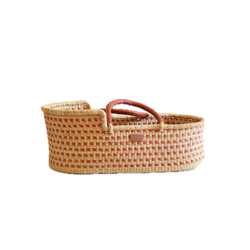Seagrass Basket Woven Baby Changing Basket Moses New Arrival Natural Comfortable Lying Made in Vietnam Carton Box 200pcs Modern
