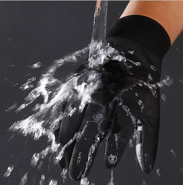 Outdoor Running Gloves Touch Screen Wear-resistant Anti-skid ski winter Cycling
