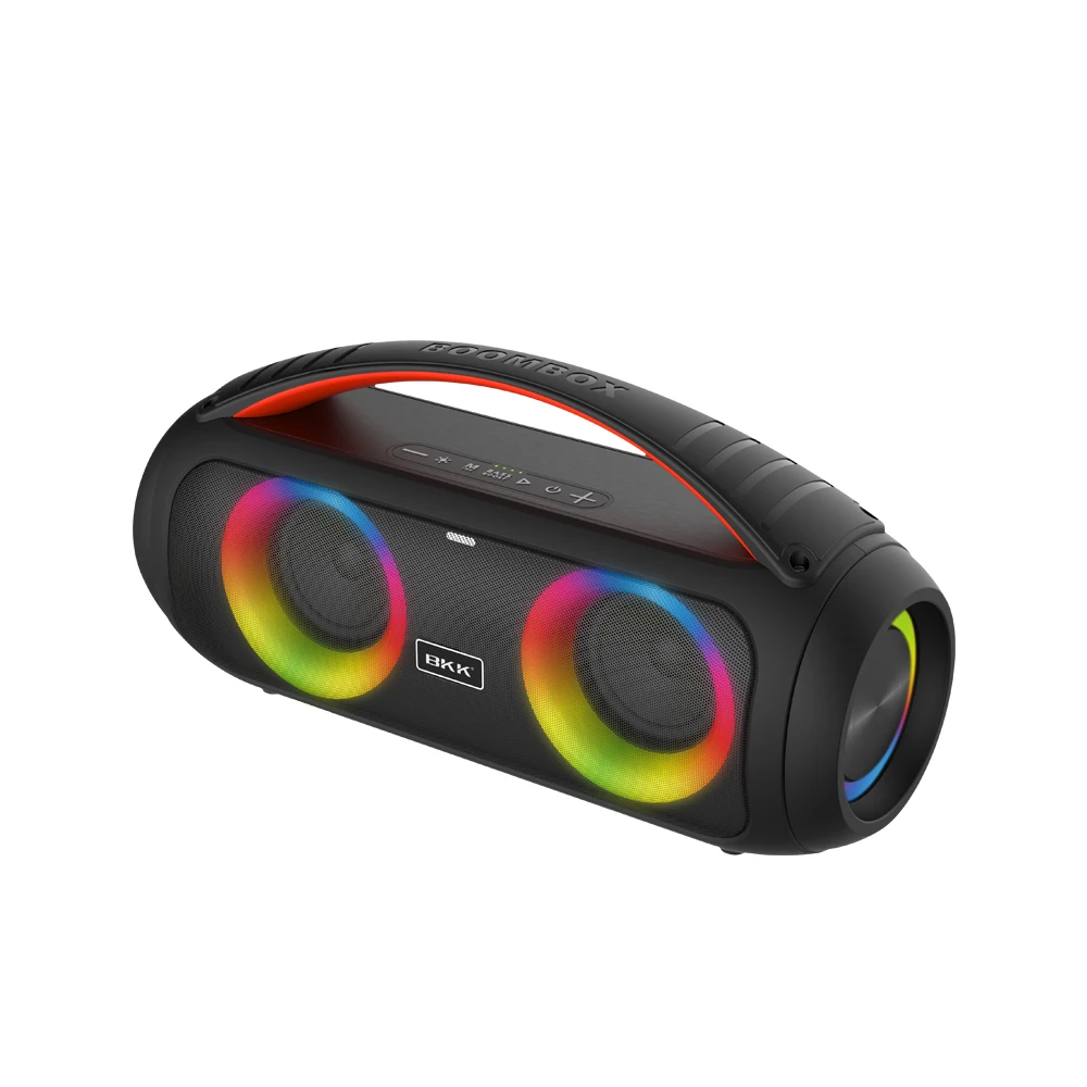 Hot style portable waterproof IPX5 super bass subwoofer party TWS RGB wireless speaker