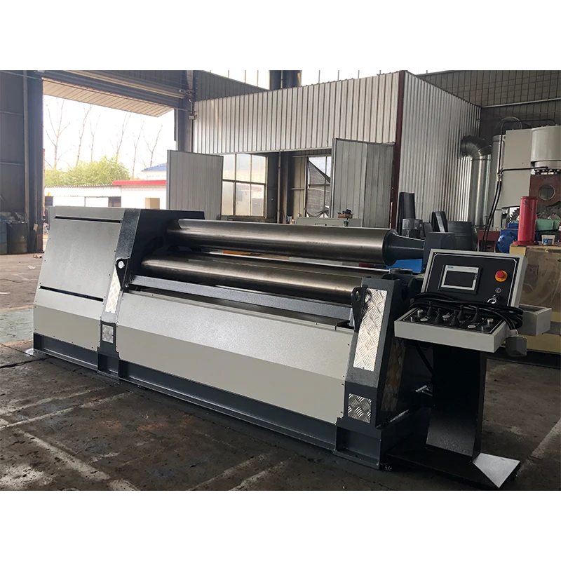 
Roladora Machine De Cintrage De Aluminium Rolling Line For Electric Door Cnc Automatic 4 Roller Plate Rolling 3200 Machine 