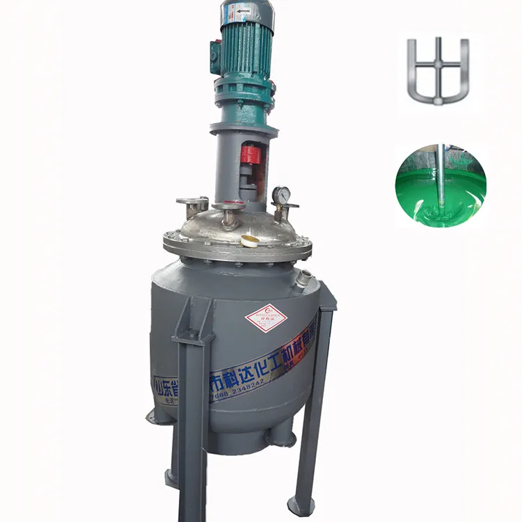 Reactor heater resin agitated tank 100 liter 50L batch reactor price