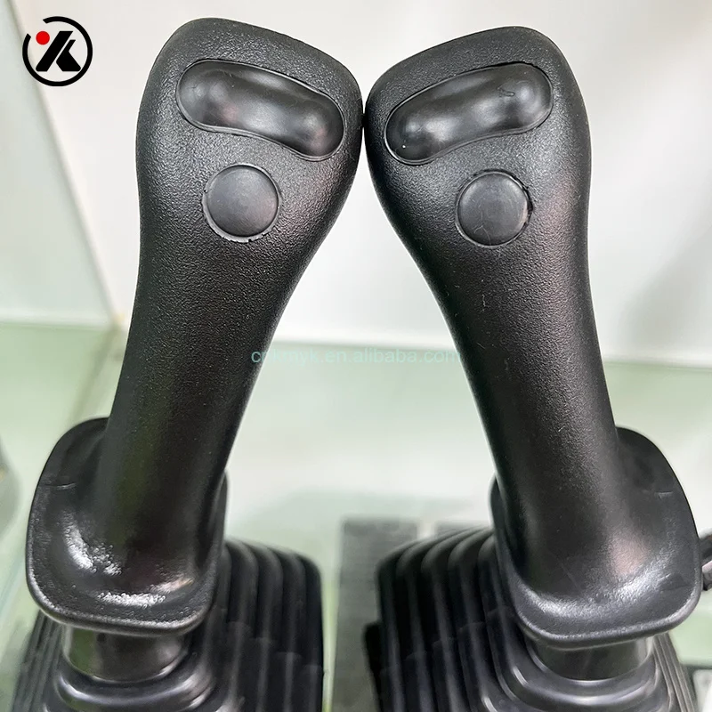 Joystick Assembly Excavator Operating Rubber Handle Cabin Control