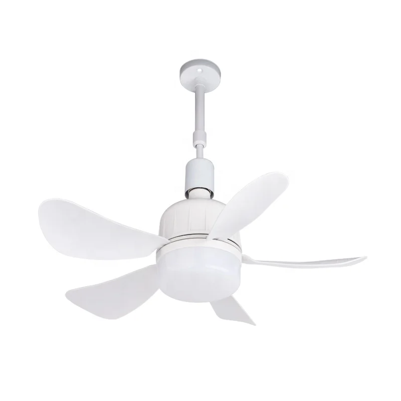 E27 Led Light 12W 80V-265 Ceiling Adjustable Led 5 Leaves Lamp Fan Blade Led Bulb Fan Lights For Home Use