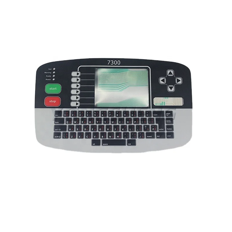 Altrenatve Linx 7300 Keyboard Keypad  Membrane Used for Linx 7300 Inkjet Printer