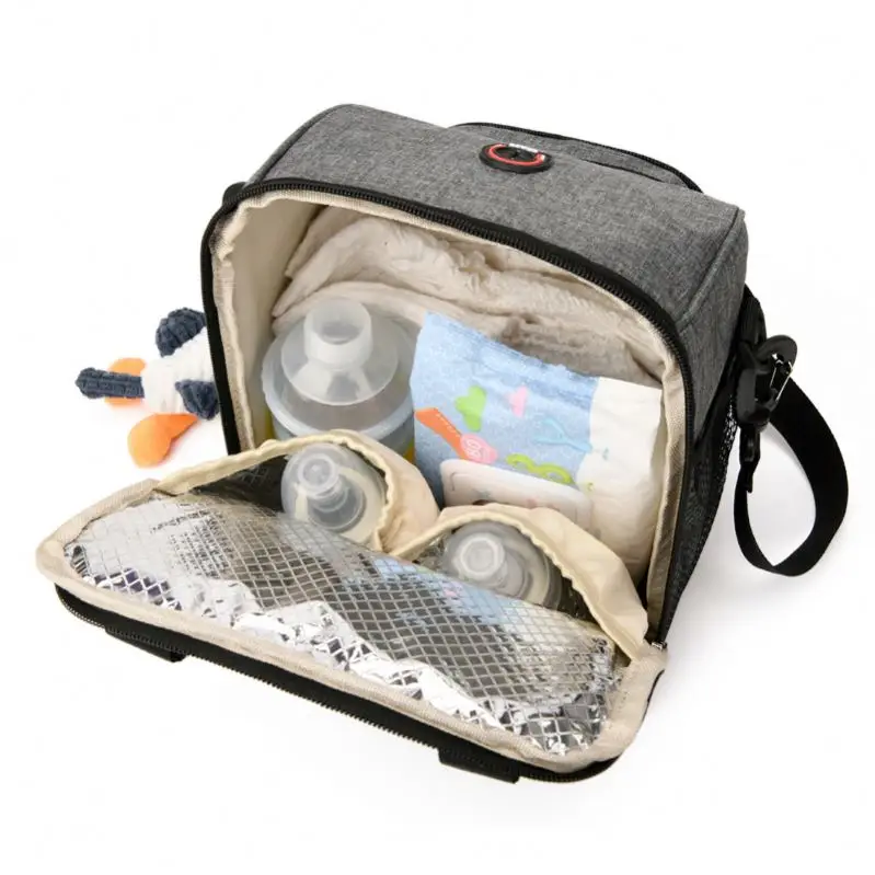 Wholesale 2024 Baby Care Bag with USB Headphone Jack Multifunctional Mother Maternity Travel Backpack Diaper Bag