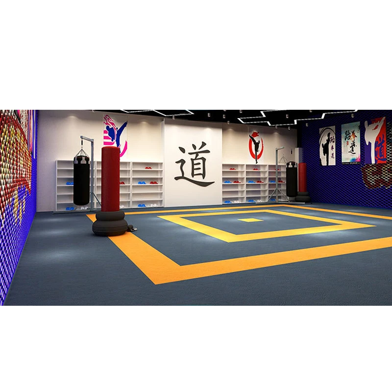 Sports puzzle foam rollout mat judo martial arts taekwondo combat roll wrestling mats