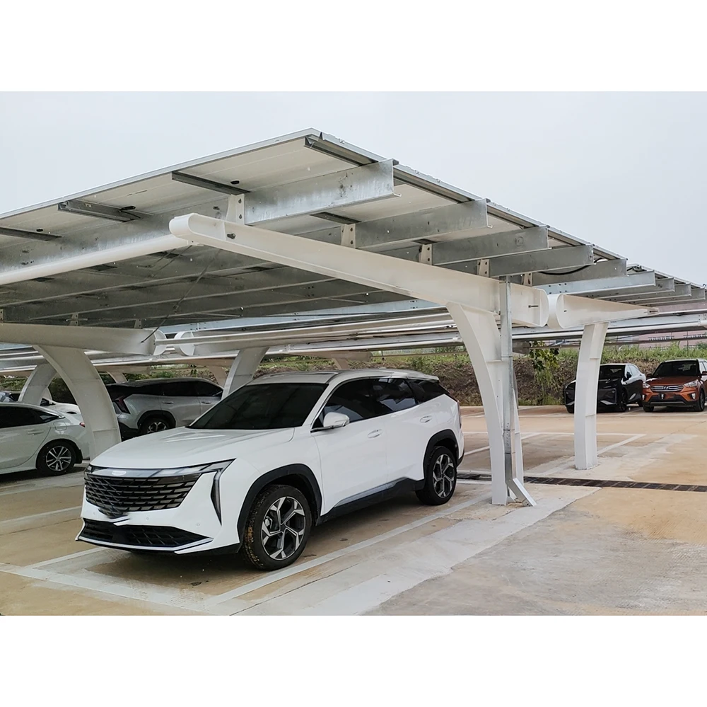 Top selling products Modern carport designs solar carport structure solar mounting support pv brackets for carport
