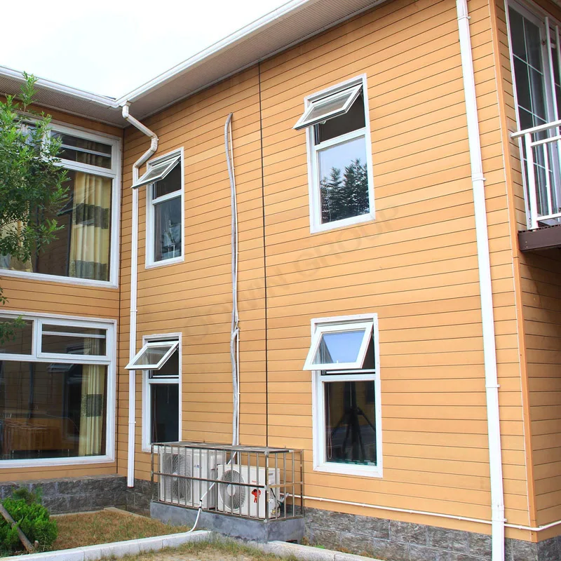 Деревянная зернистая стеновая панель с глубоким тиснением из ДПК с деревянной текстурой