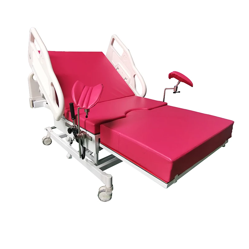 Ginee Medical Maternity and sickness integrated bed production and  factory direct sales gynecological bed for hospital