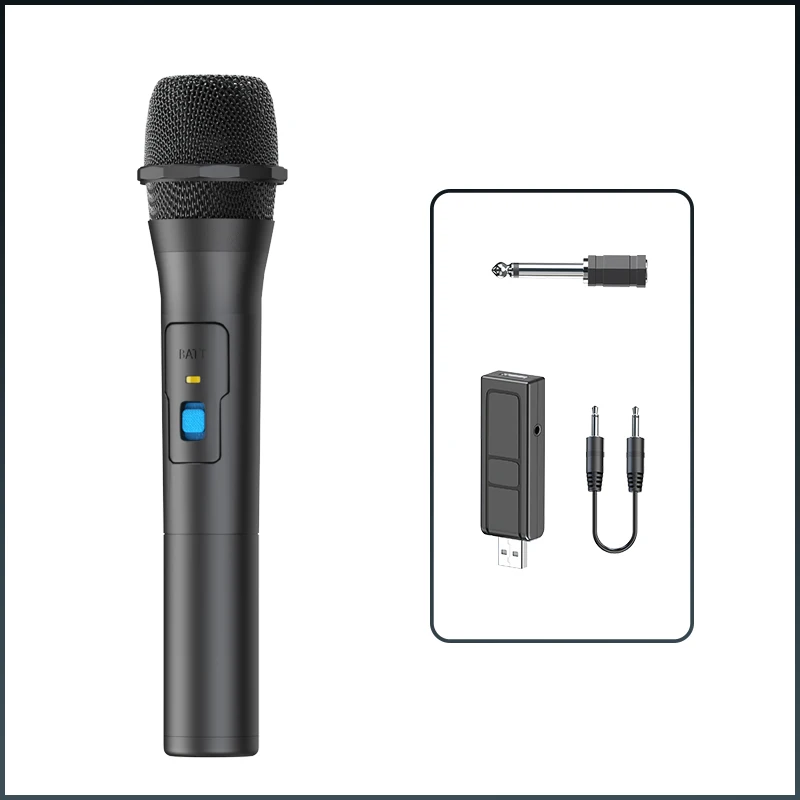 Universal V-Segment New Vhf Wireless Microphone Usb Wireless Handheld Microphone