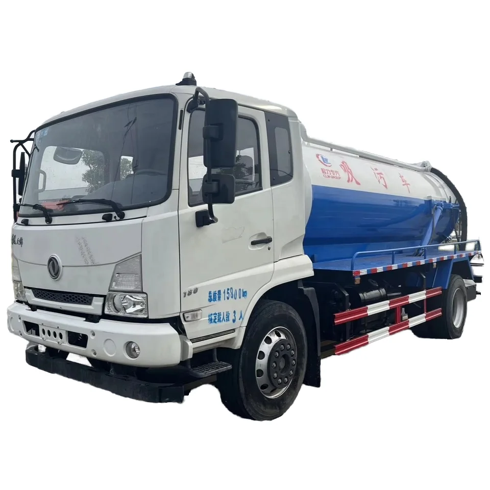 Dongfeng 6000 литров канализационная выгребная ямка вакуумная отсасывающая емкость для сточных вод горячая распродажа