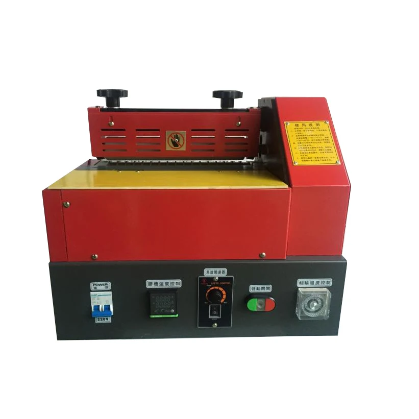 
JT-8003 Hot melt glue roller coating machine 