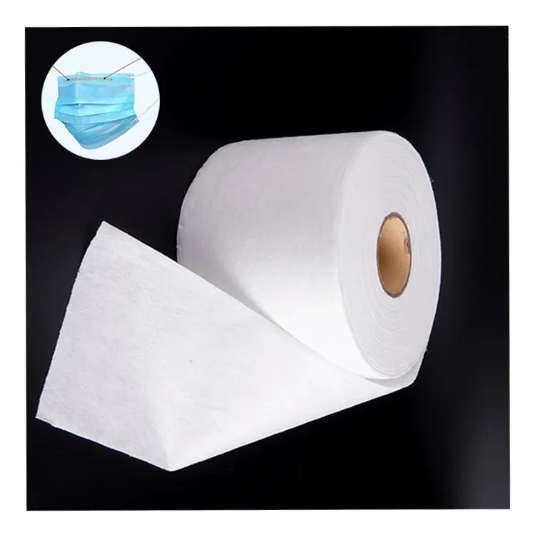 Pp Non-Woven Meltblown Fabric Melt Blown Non Woven Rolls Melt-Blown Material Nonwoven