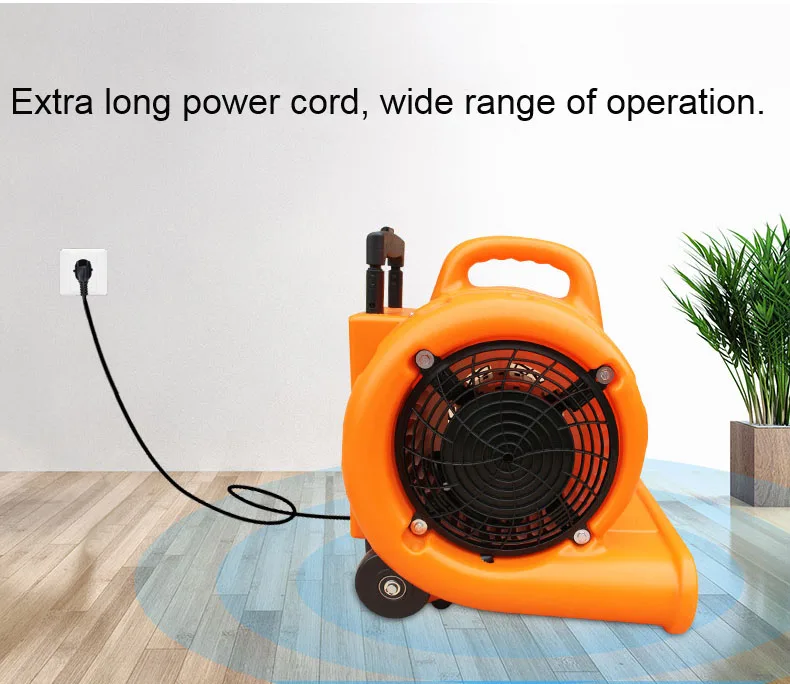 Air Mover Industrial Blower  Carpet Dryer Extractor For Carpet Dryer Strong Energy