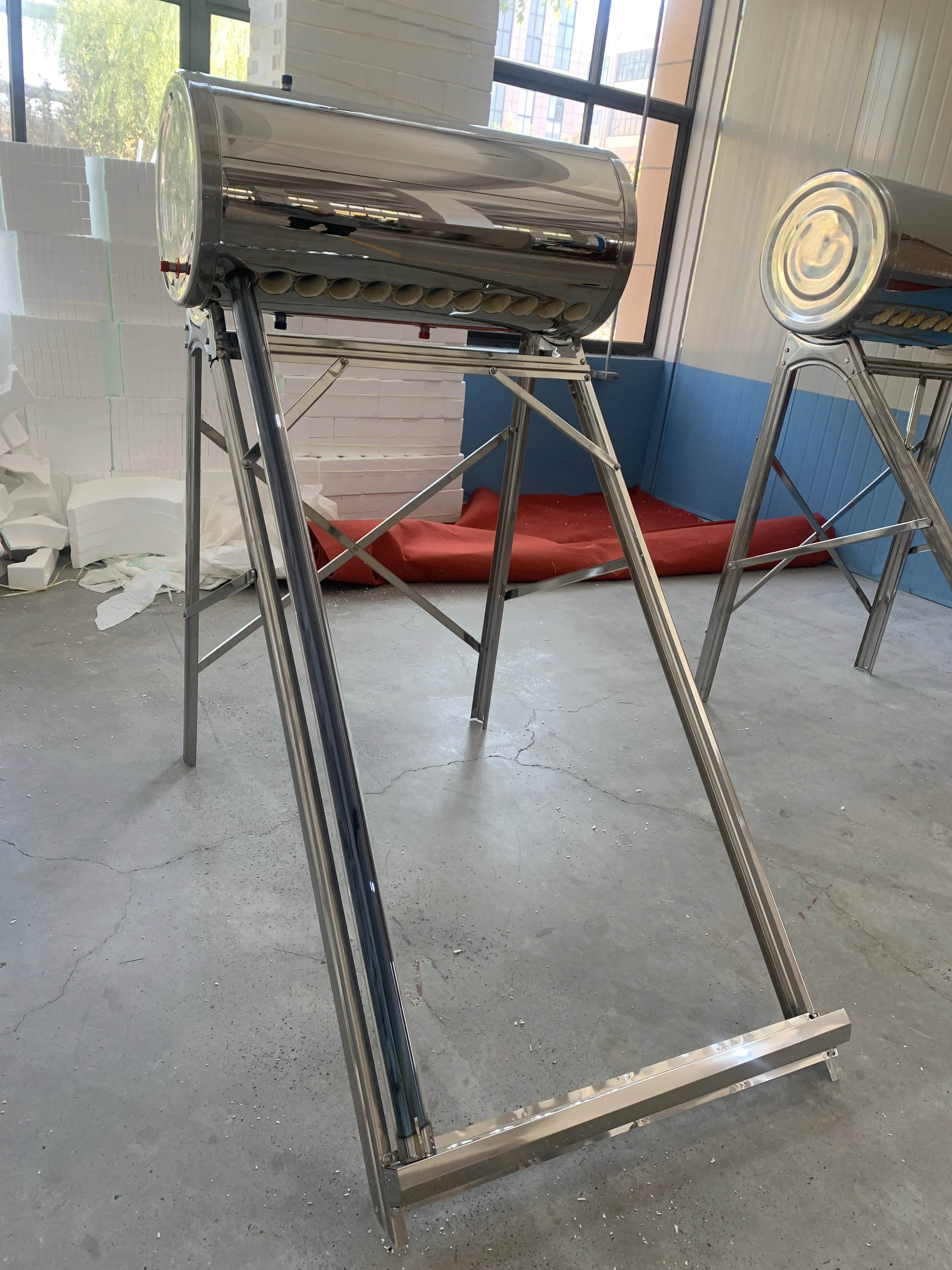 Wholesale 50L- 500L All Stainless Steel Solar Hot Water Heating System Price High Efficiency Low Pressure Direct