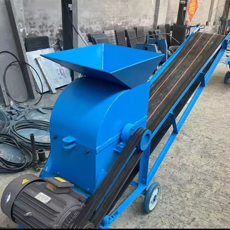 Mobile crawler soil breaker Clay seedling cultivation Clay frozen soil crusher Organic fertilizer nutrient soil silt machine