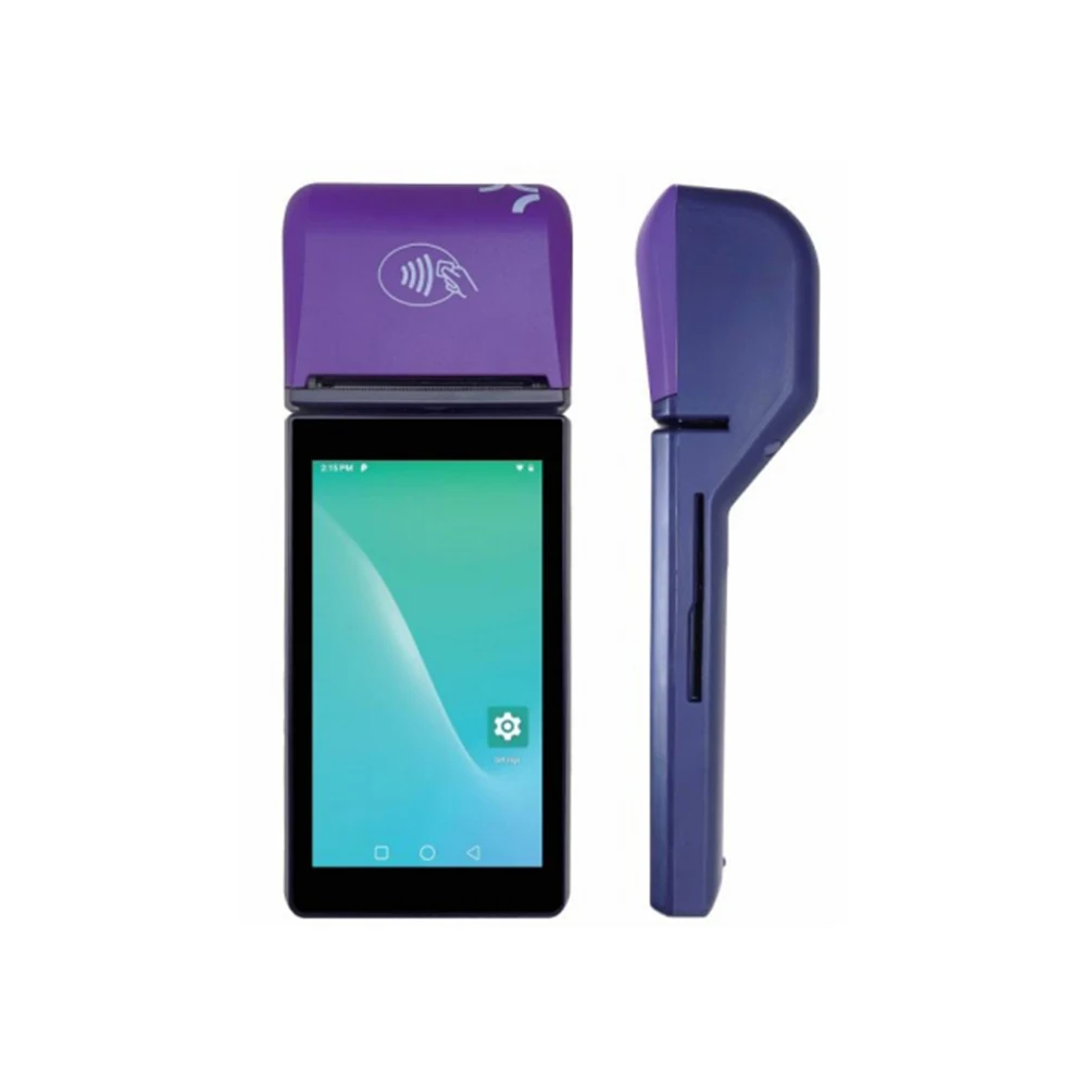 Оптовая продажа 6 дюймов Android QuadCore мобильный портативный терминал PDA портативный pos-терминал