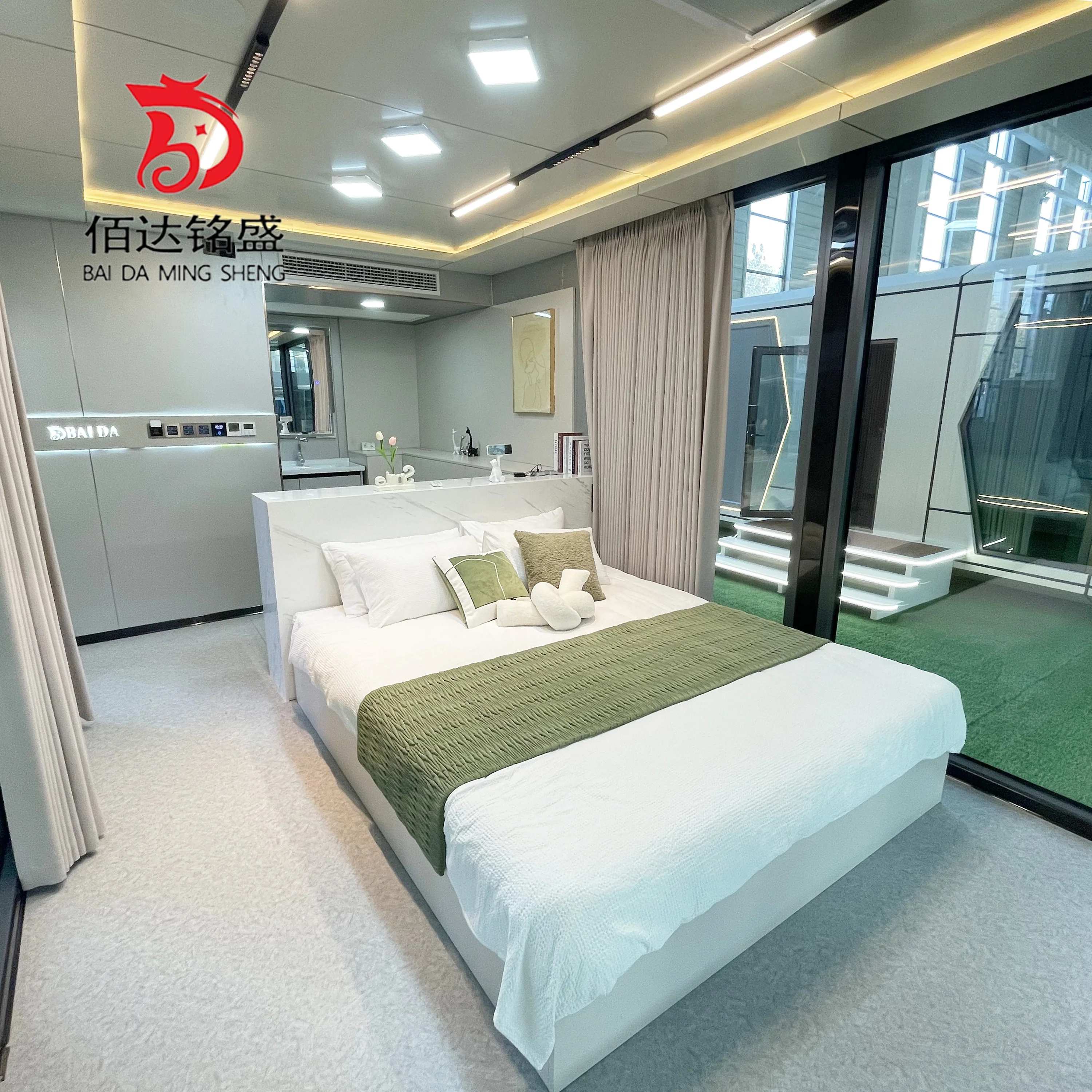 Reasonable Price China Prefabricated Homes Container Modular House Space Capsule Container House