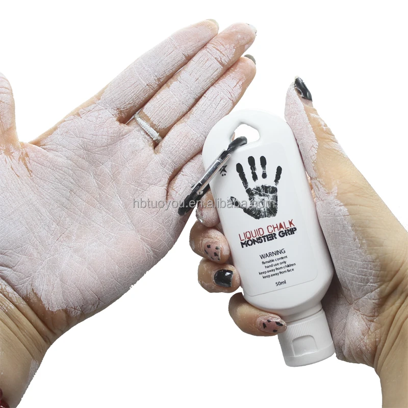 250ml 200ml 100ml 50ml Liquid Chalk - Gym Lifting Weightlifting for Hand Workout Grip Weight