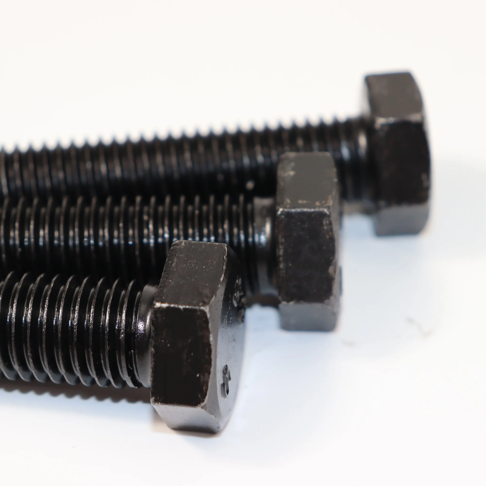 factory direct sale m6 High Strength black Hex Bolts for building