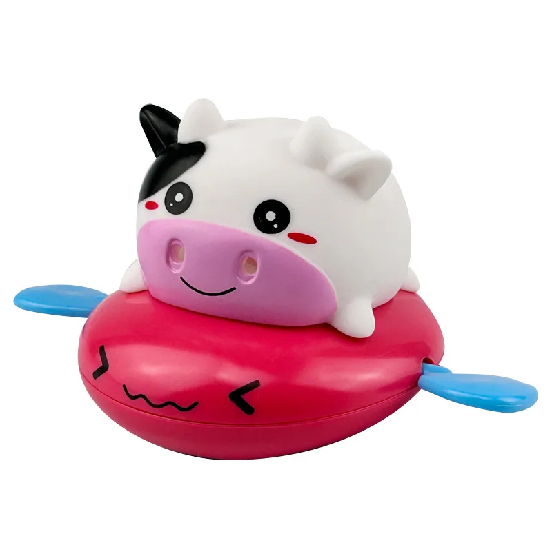 Summer Swimming Animal Wind-up Chain Water Toy For Baby Take Bath