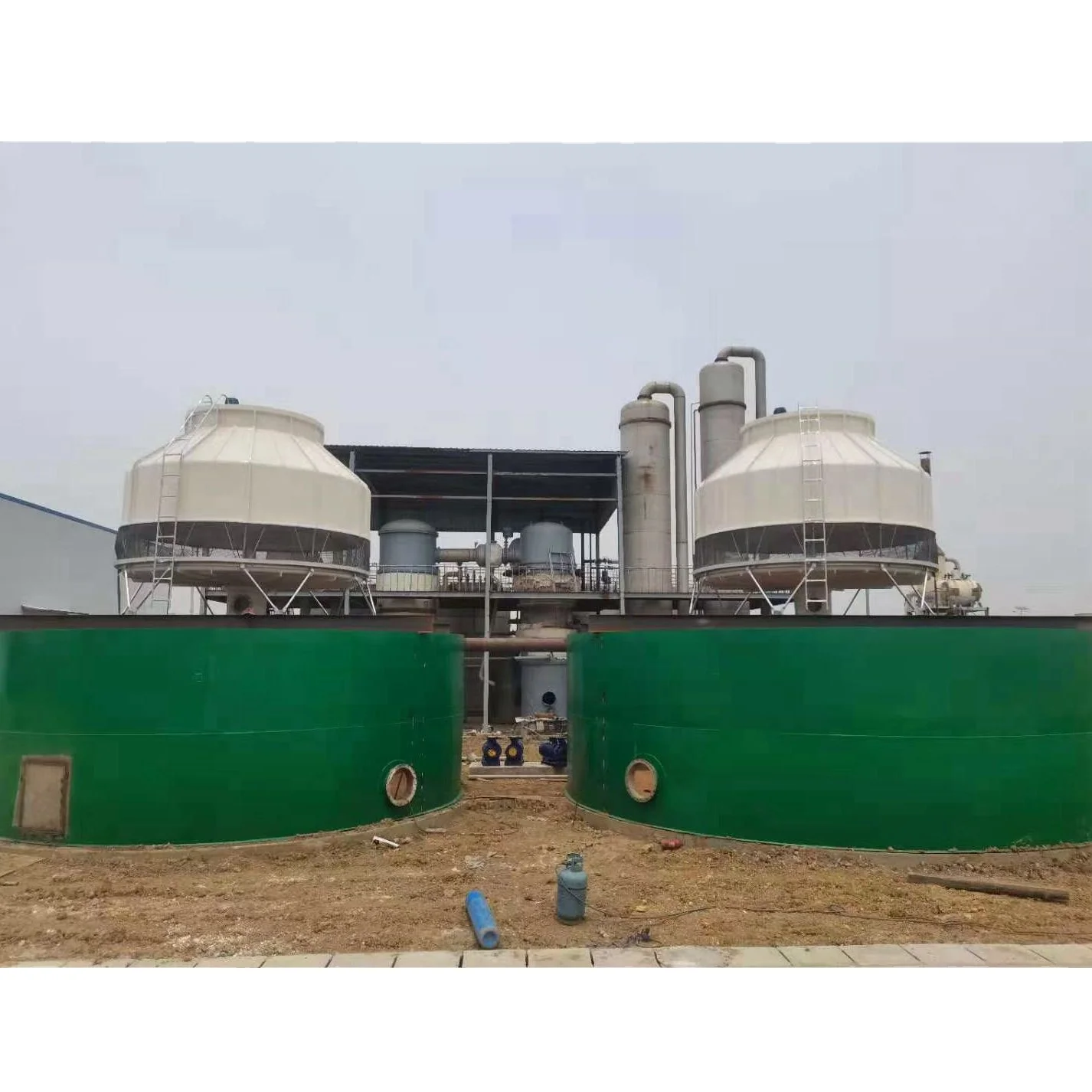 JUYUAN Low Noise Round Injection Molding Cooled Tower, 10 Tons Mini Cooling Tower Price