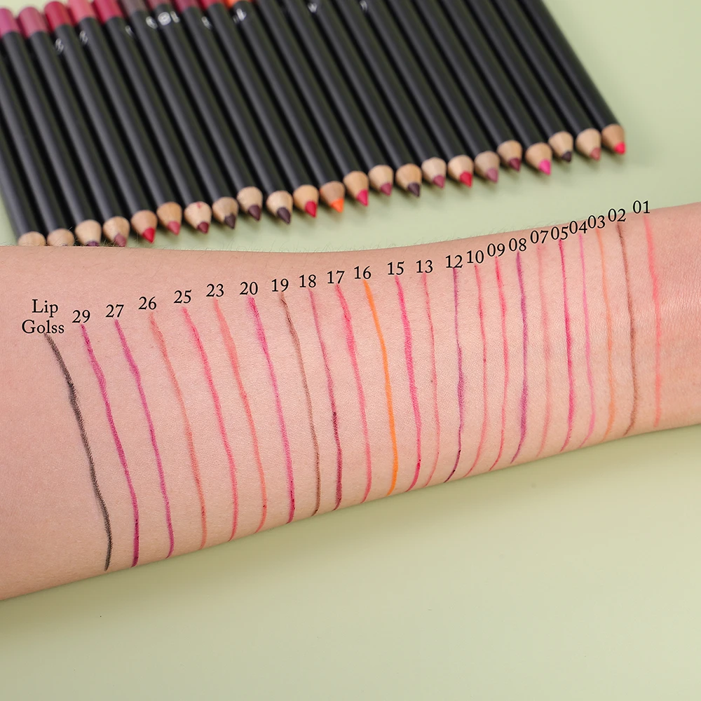 Lipstick And Lip Liner Set Makeup Lipliner Set Long Lasting Lipstick Creamy Lip Liner Private Label Matte Liquid Lipstick Kit