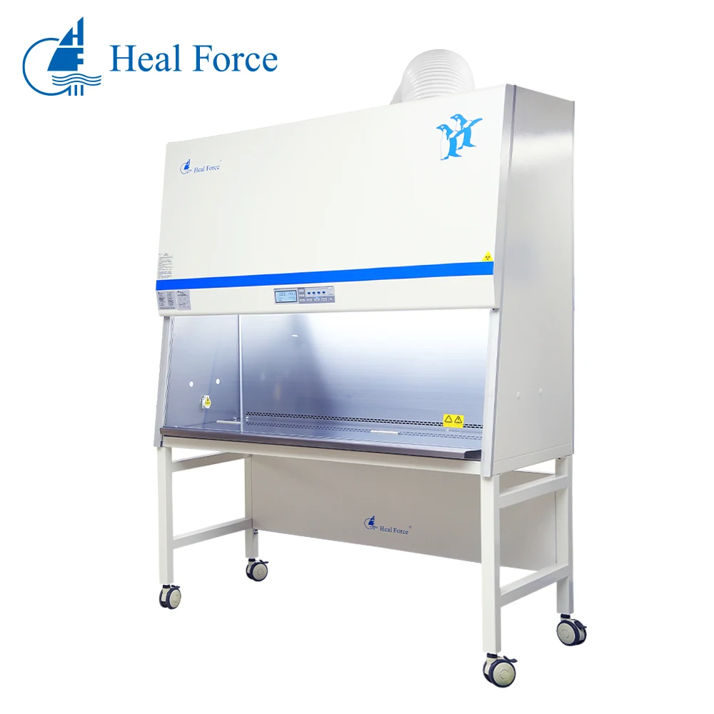 Лабораторное оборудование Heal Force эффективность фильтрации биобезопасности шкафа более 99.999% гфsafe