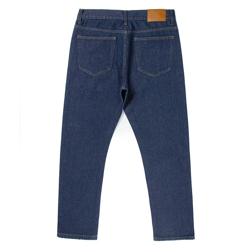 Wholesale Custom Small Quantity Casual Jeans Washed Denim Trousers Fashion Classic Jeans