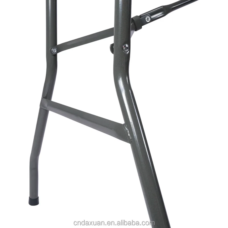 Modern Design Plastic Table Folding Outdoor Furniture 6ft White Rectangular Eco- Friendly HDPE Table Top for Outdoor Use