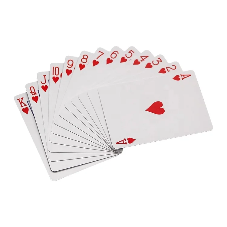 Manufacturer Custom Size Logo Printing Poker Card Board Game Low Price Wholesale Waterproof Paper Playing Cards