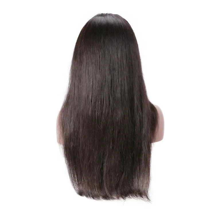 Wholesale Indian Human Hair Wigs Perruque Full Lace Wigs Brazilian Hair Virgin Human Hair Full Lace Wig Dubai