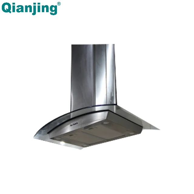 120V Big size strong power smoke exhaust hood cook hoob ductless range hood