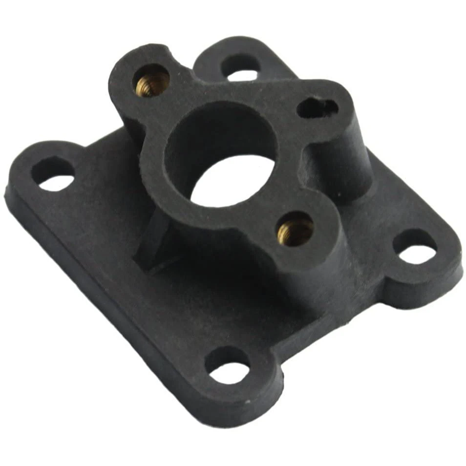 GOOFIT Intake Manifold Carburetor Spacer Adapter Plate Replacement For 2 stroke 47cc 40-6 /49cc 44-6 Pocket Bike