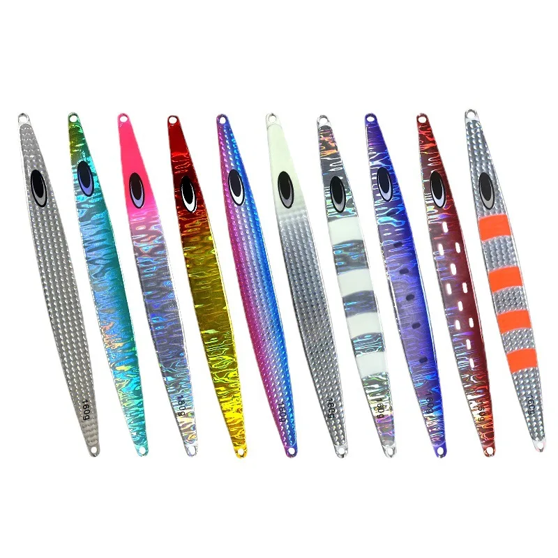 160g 180g iron sheet saltwater lures assist hook peche fishing metal jig head with spinner blade fast slow fall pitch jigs fish