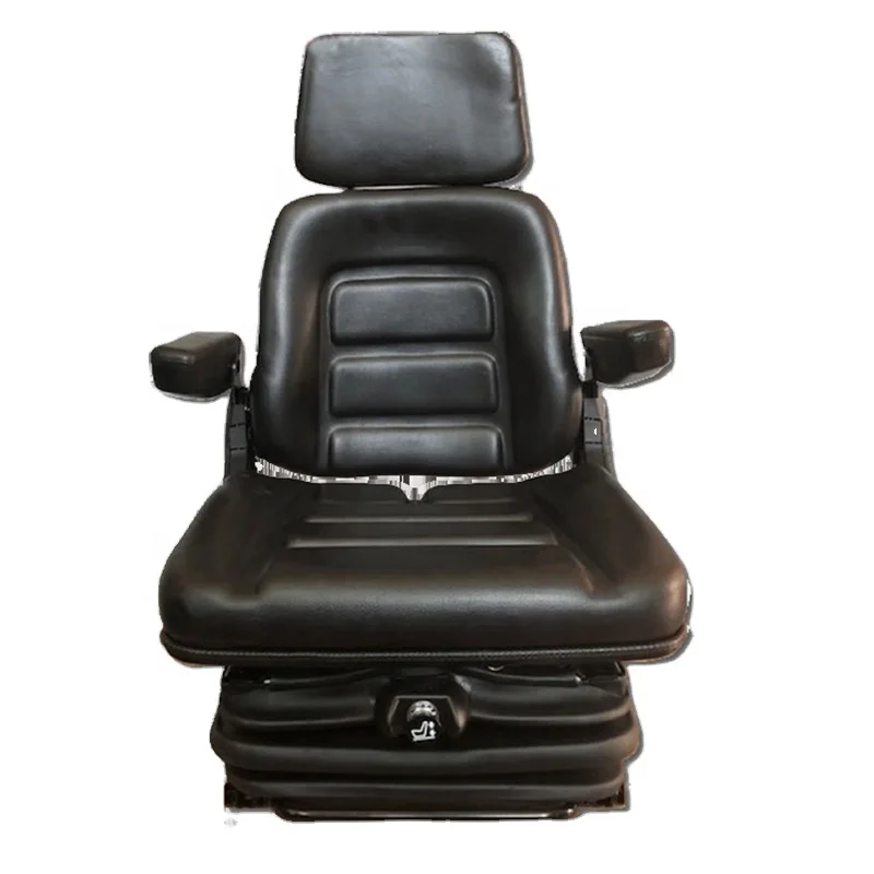 TC01-2 Universal High Quality Leather Air Suspension Seat 12V/24V Integrated with Air Compressor Modified Car Seats