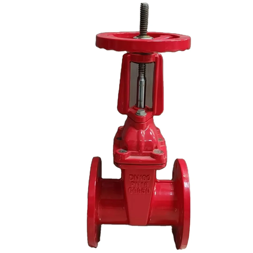 Customized Ductile Iron Flexible Manual Explosion Proof Copper Core Hose Rising Stem Gate Valve
